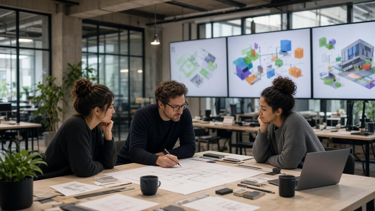 Indoor architecture session