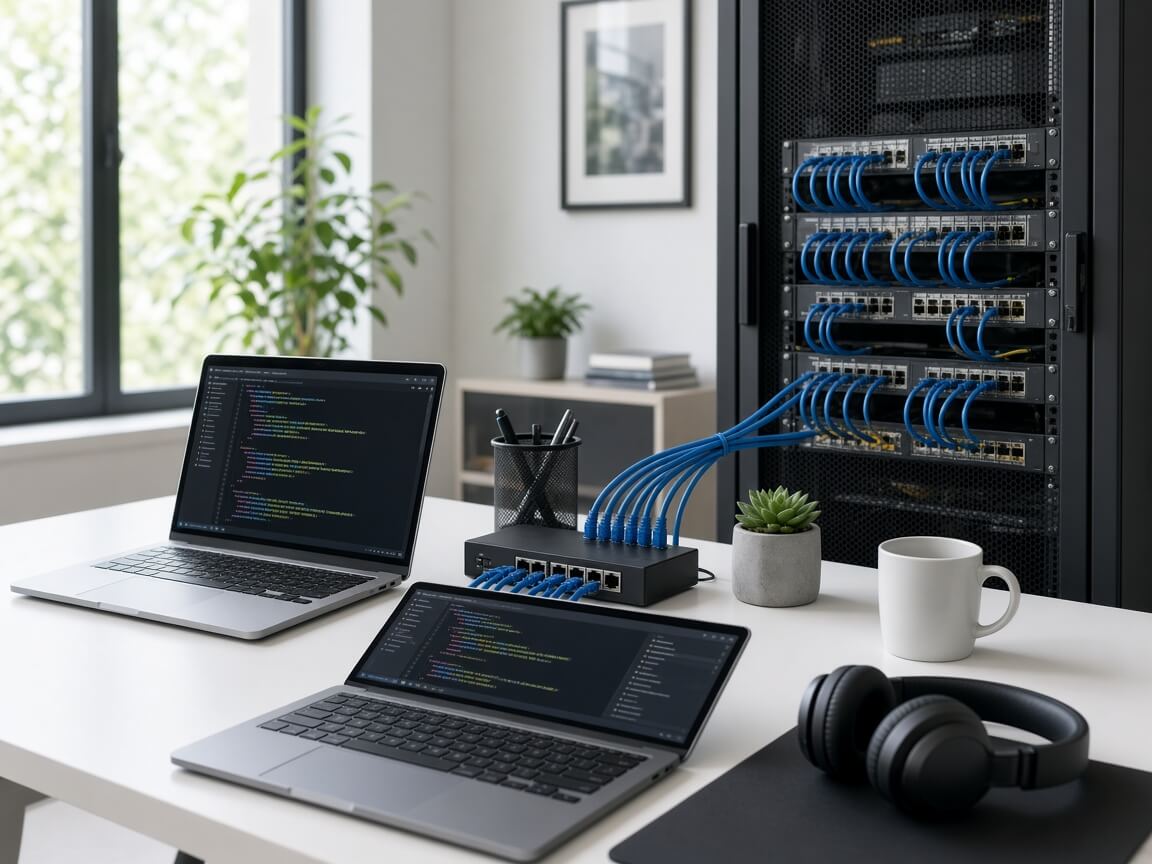 API integration work in a software office